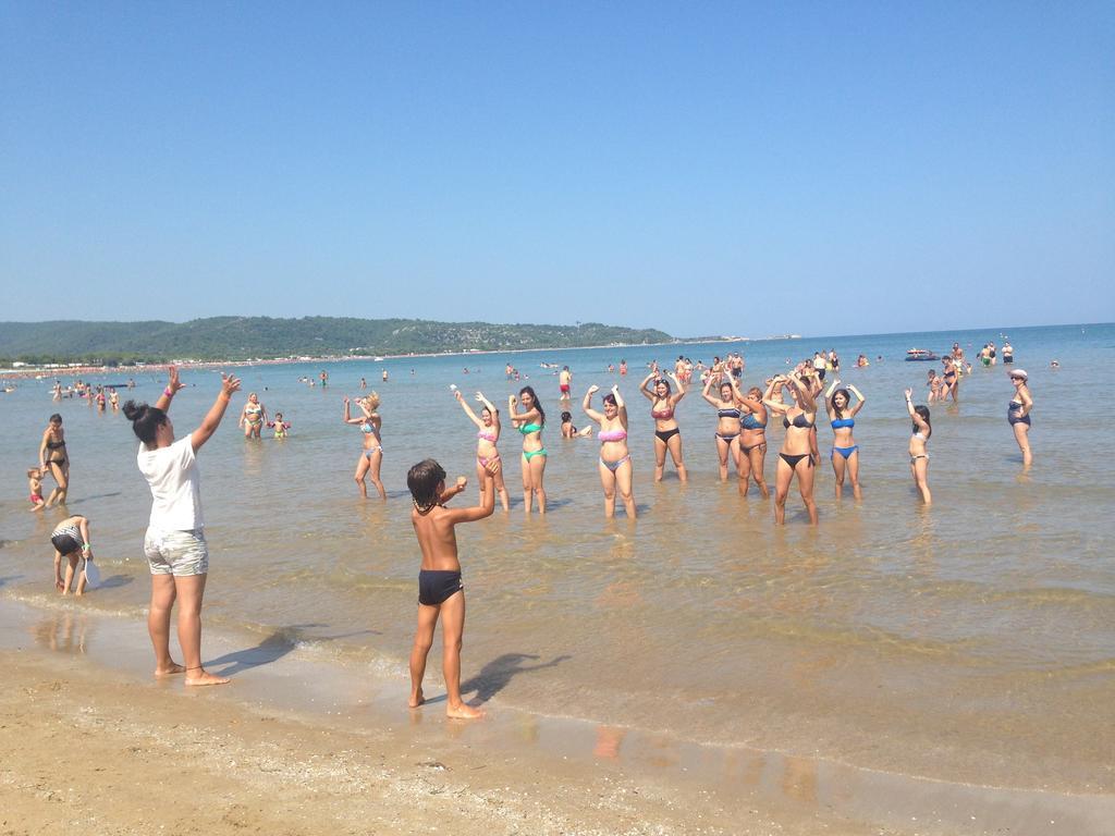Camping Village Baia Falcone Vieste Dış mekan fotoğraf